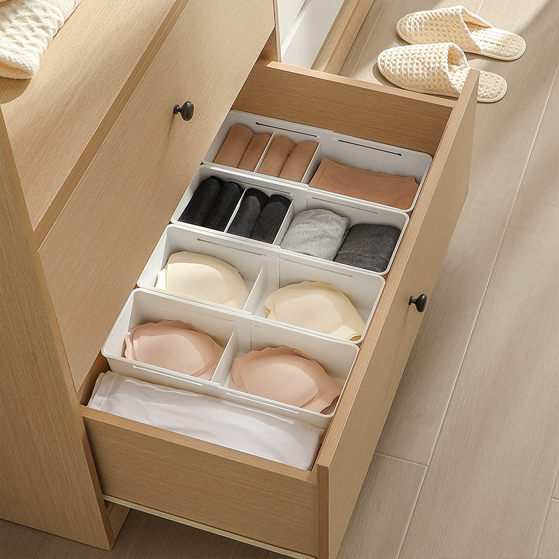 AIKIN-Versatile Expandable Drawer Organizer: Adjustable Vanity Trays with Dividers