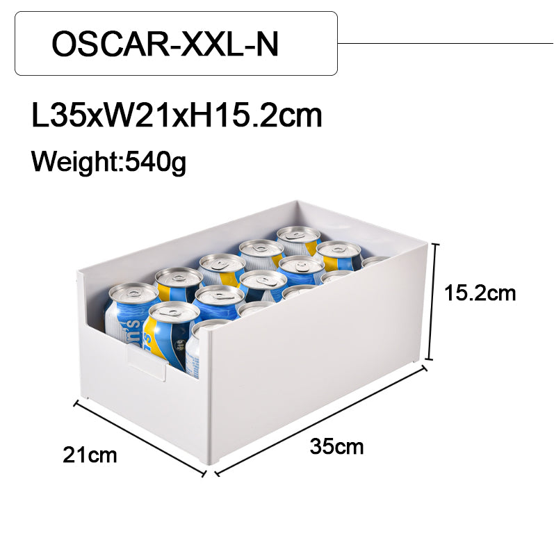 OSCAR-Stackable Cabinet Storage Box Storage Organizer