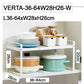VERTA-Stackable Extendable Kitchen Rack Organizer