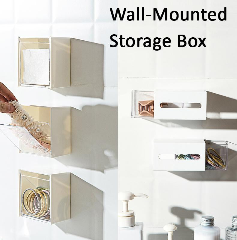 VUKU-Wall-Mounted Storage Box Flip-top Storage