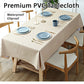 Buy 2 get 10%!XYG-Premium PVC Waterproof Oilproof Tablecloth Pure Color