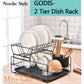 GODIS-2Tier Dish Rack