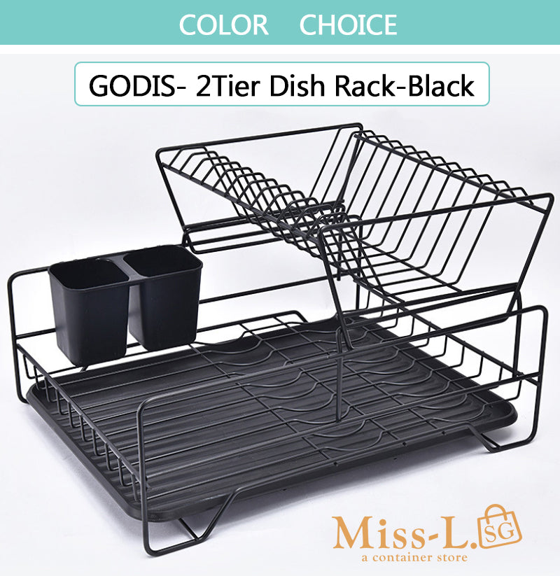 GODIS-2Tier Dish Rack