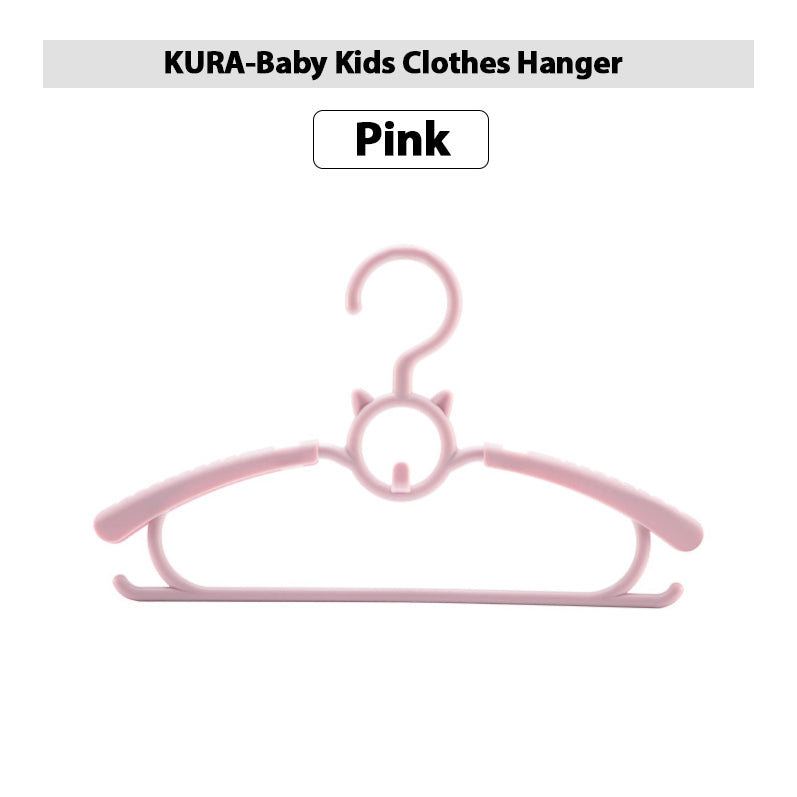 KURA-Baby Kids Adjustable Clothes Hanger 20Pcs Set