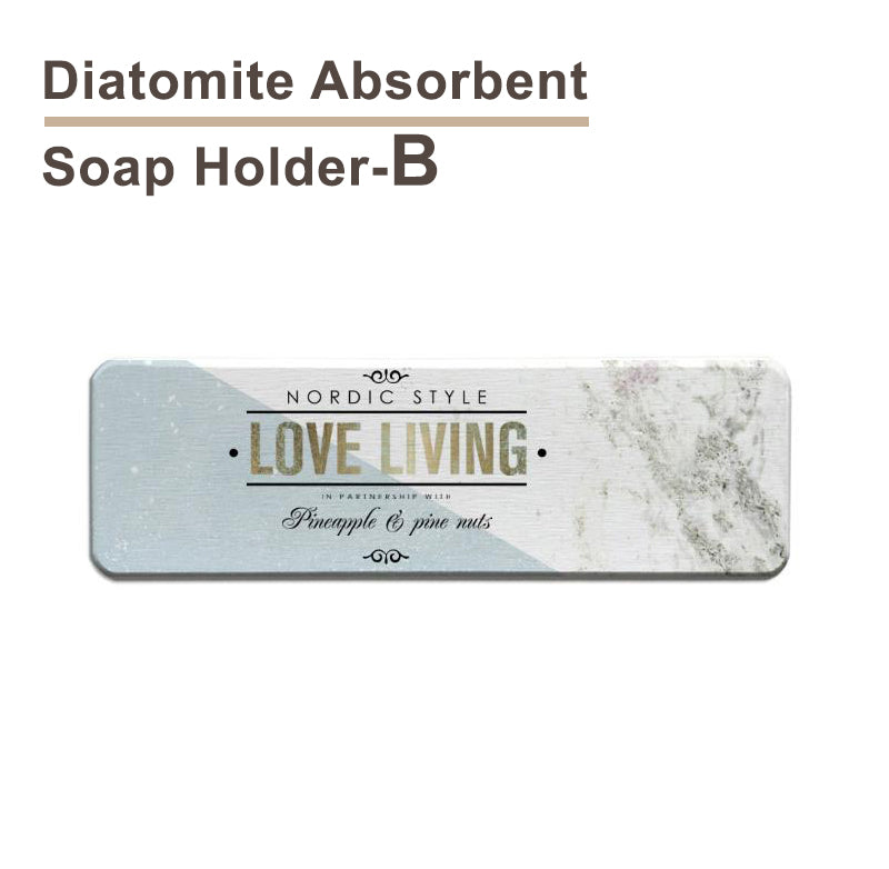 Diatomite Absorbent Soap Holder