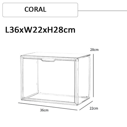3 for $50 with FREE SHIPPING!CORAL-Bag Storage Box With Magnetic Cover