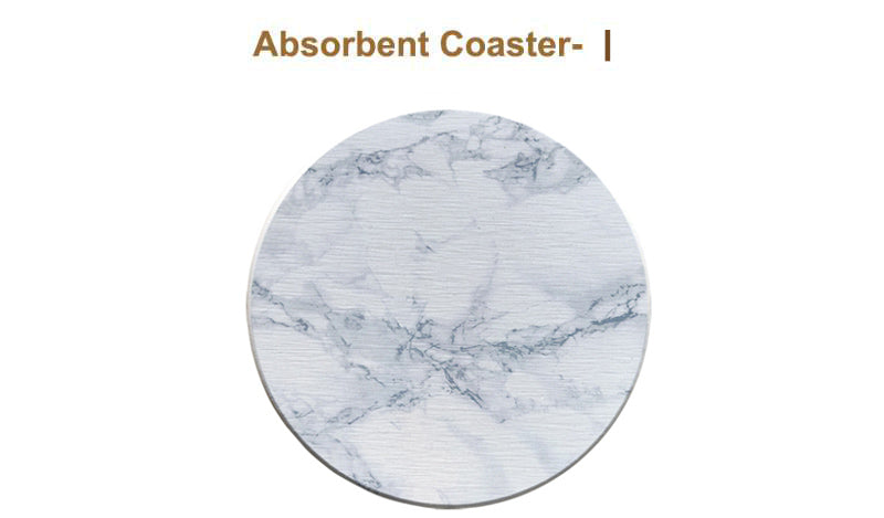 Diatomite Absorption Coasters