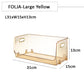 FOLJA-Stackable Clear Tabletop Organizer Cosmetic Storage